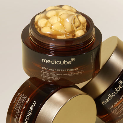 Medicube Deep Vita C Capsule Cream (Brown)